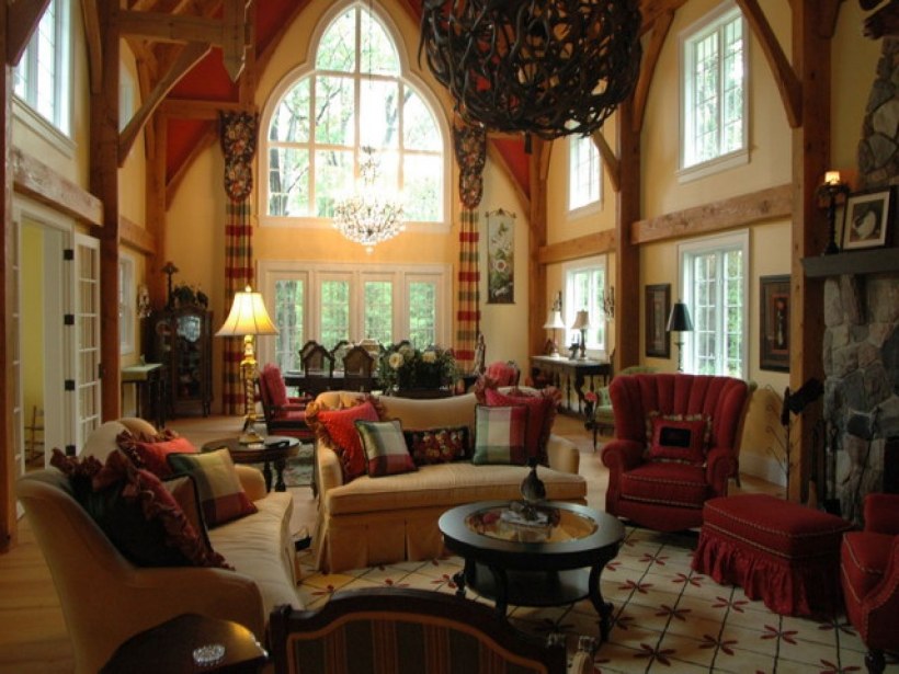 Дом в Англии внутри