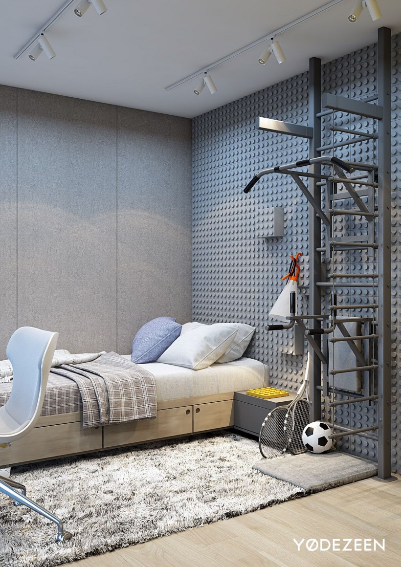 Комната подростка дизайн интерьера для мальчика