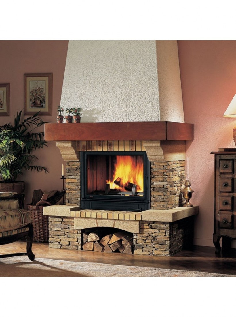 Угловой камин Ричард