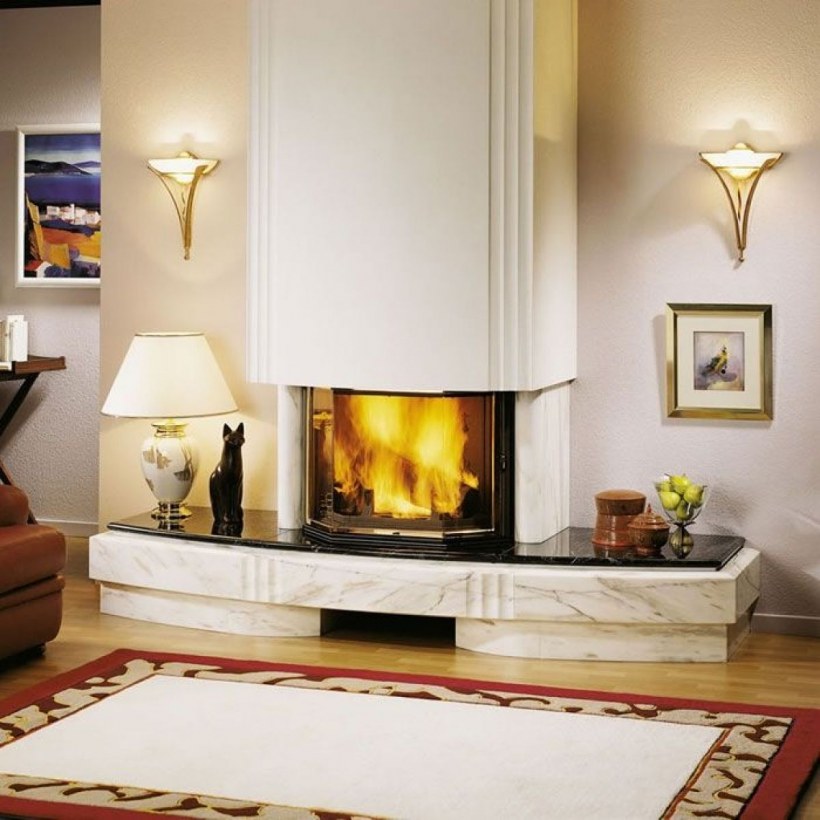 Дровяная печь-камин Richard le Droff Glass lighter