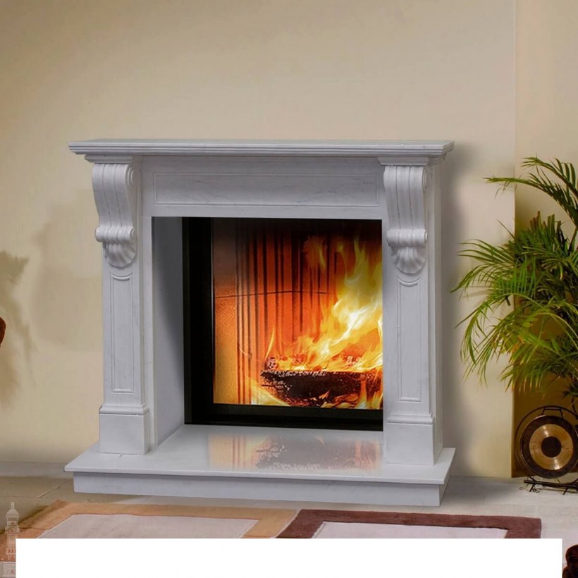 Электрический камин REALFLAME Louis Marble Egyptian Beidge