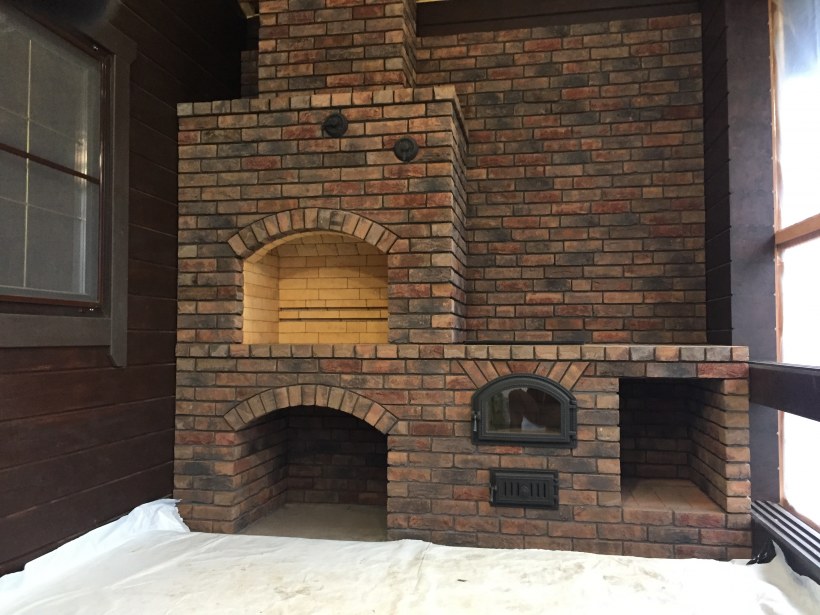 Печные комплексы барбекю