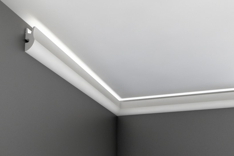 Карниз для скрытого освещения к2, 120х53.