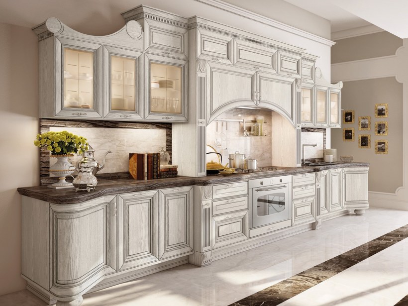 Кухня в старинном стиле