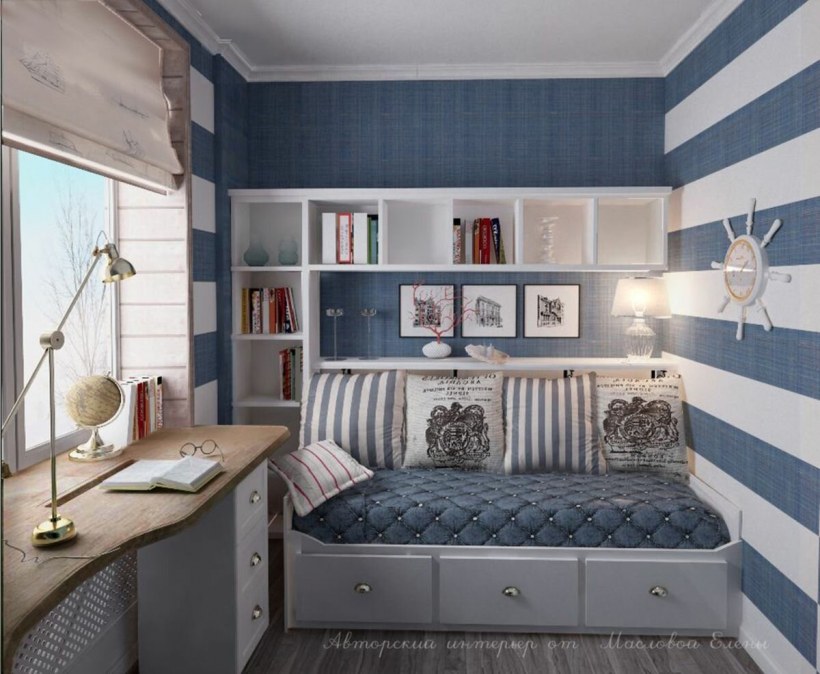 Интерьер детской для подростков