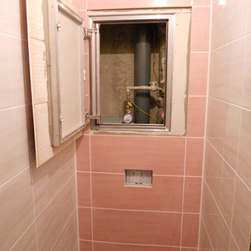 Люк в туалет сантехнический 110х60