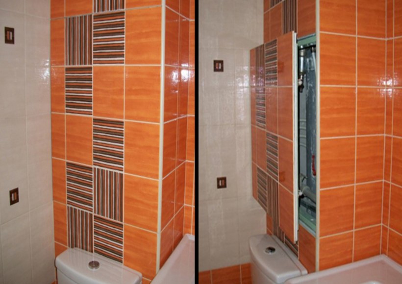 Потайной люк в ванной