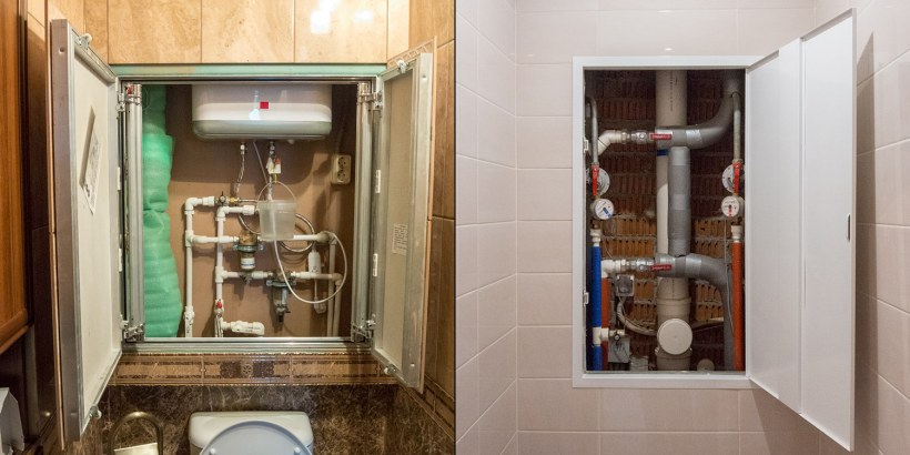 Люк для счетчиков воды