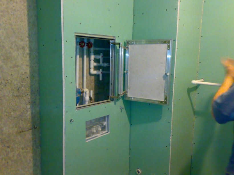 Сантех короб в ванной