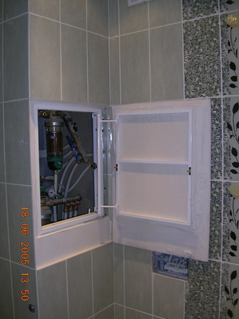 Гипсокартонный короб для труб