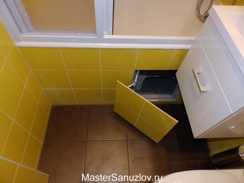 Ревизионный люк под ванну