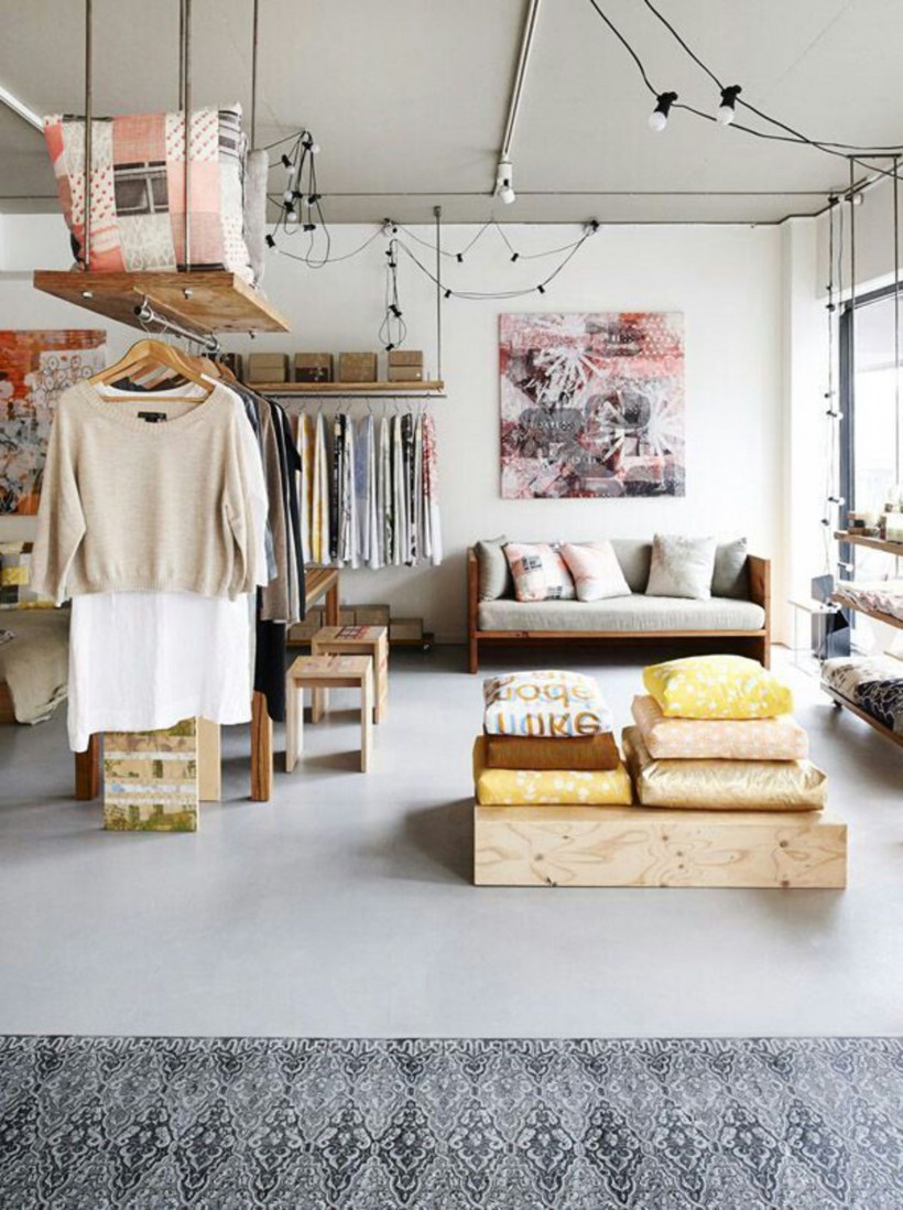 Скандинавский стиль бутика