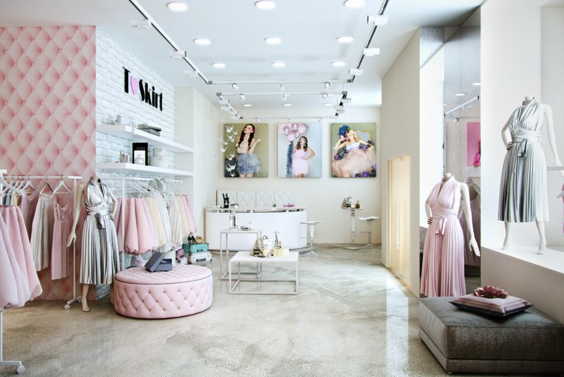 Интерьер шоу рума