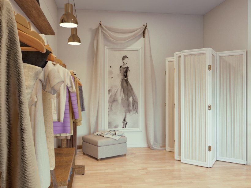 Шоу рум одежды