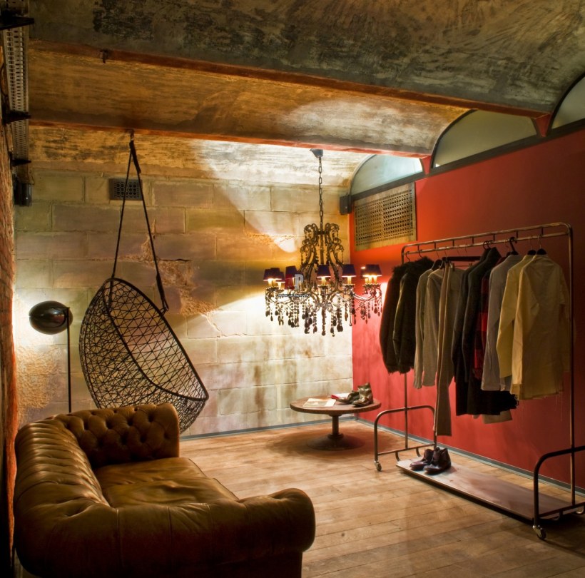 Бутик в стиле лофт