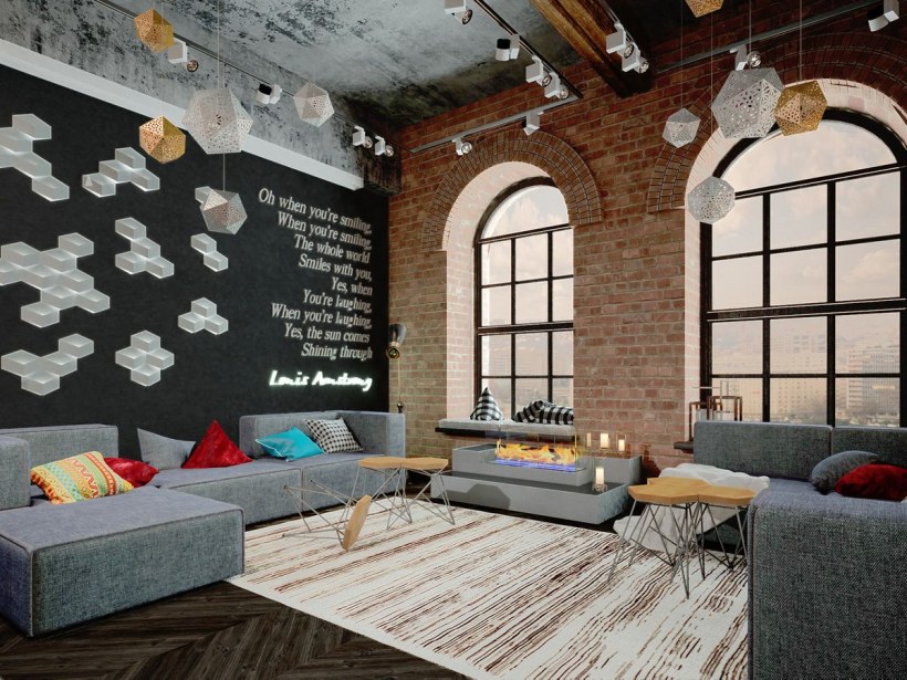 Стиль лофт в интерьере