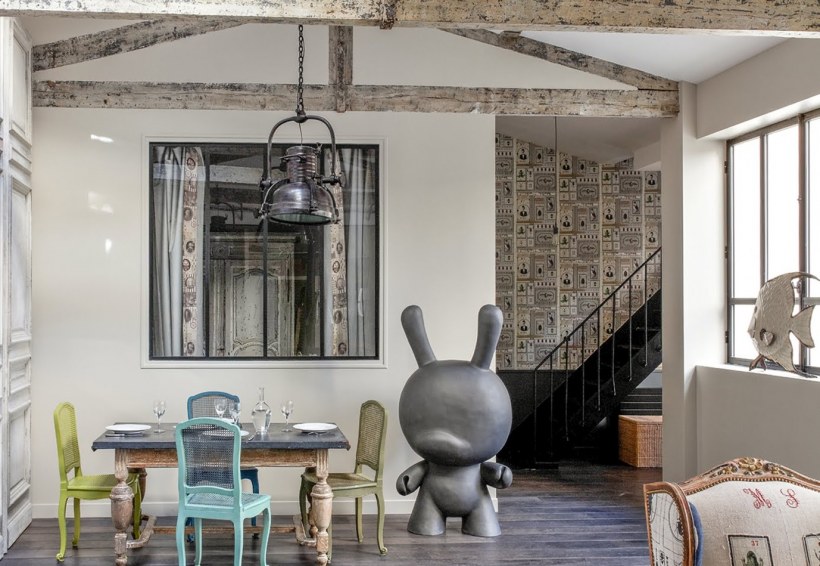 Декор в стиле лофт