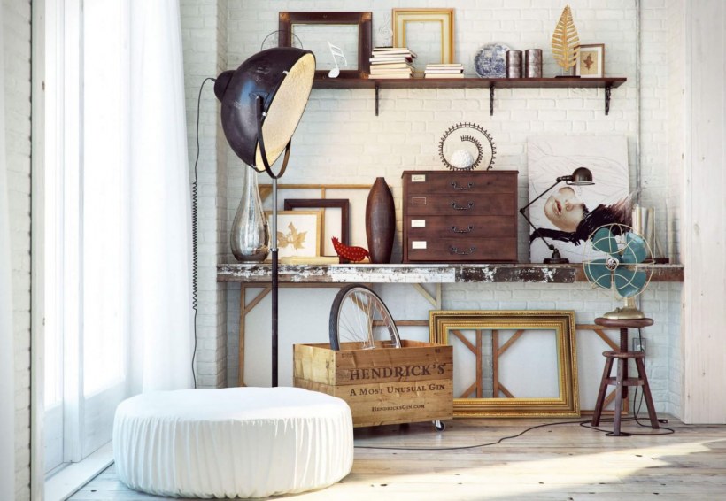 Стиль Винтаж предметах интерьера