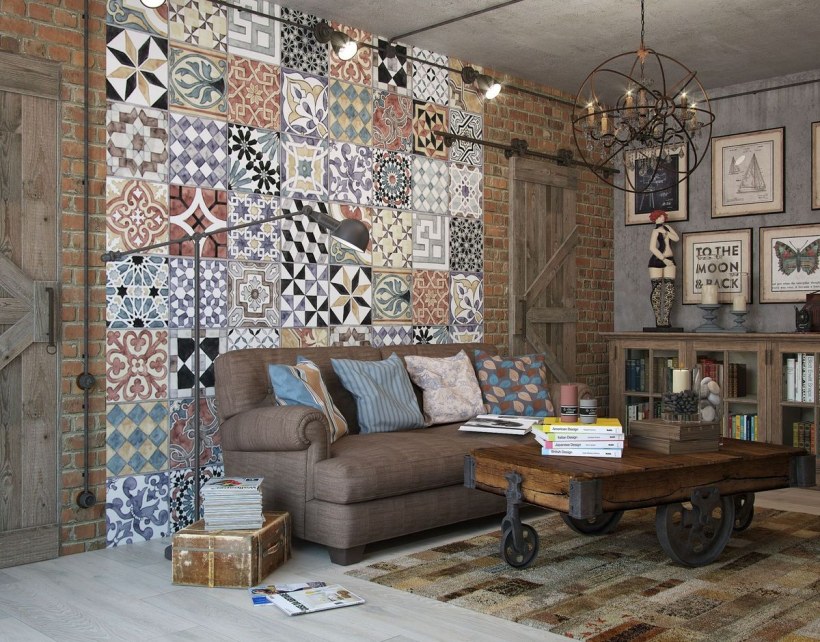 Пэчворк в интерьере квартиры