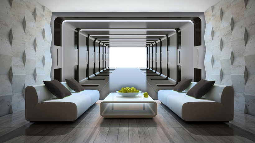 Интерьер расширяющий пространство