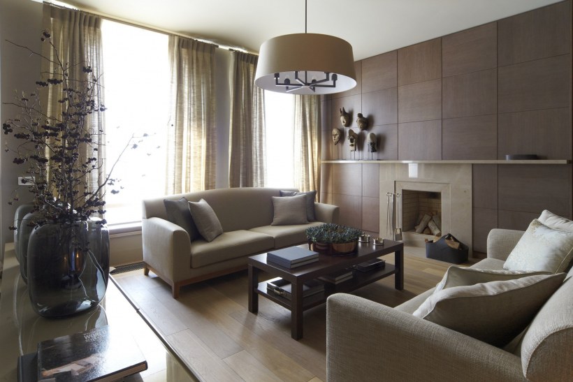 Европейский интерьер гостиной