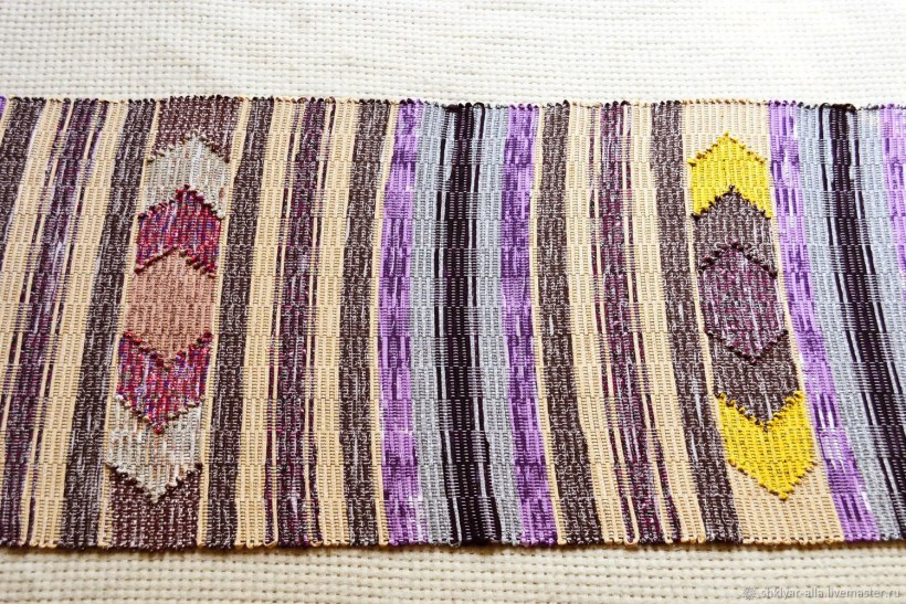 Дорожка кухонная тканая