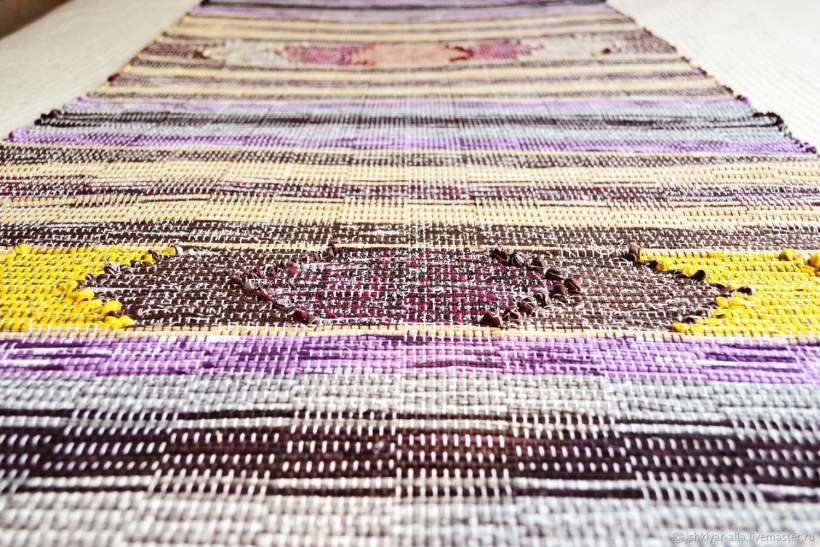 Тканый комплект ручная работа