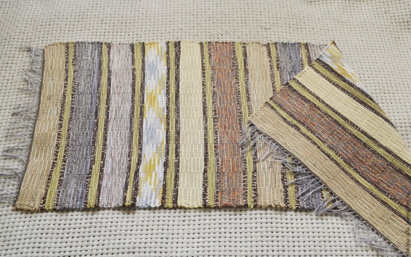 Двухуточное Ткачество половик