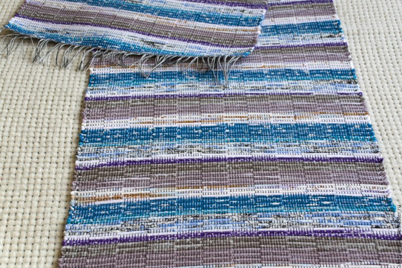 Тканые половики на ткацком станке