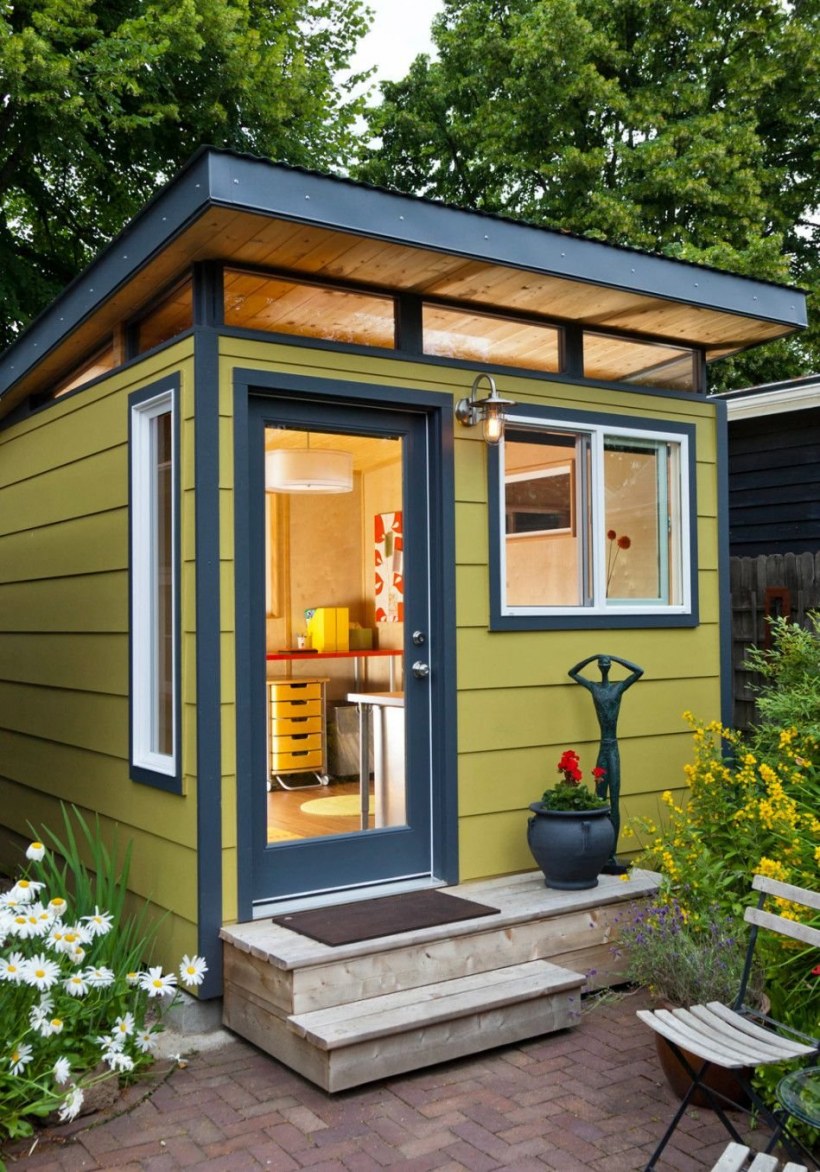 Тини Хаус с террасой