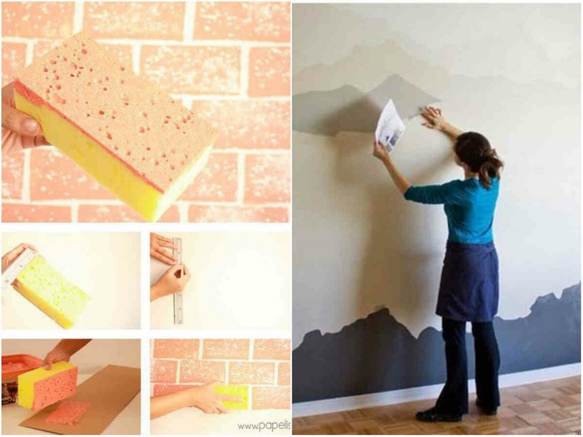 Идеи для покраски стен своими руками