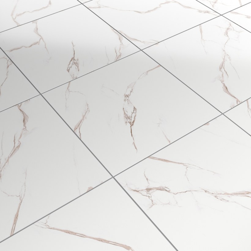 Grasaro Classic Marble белый 400х400х8