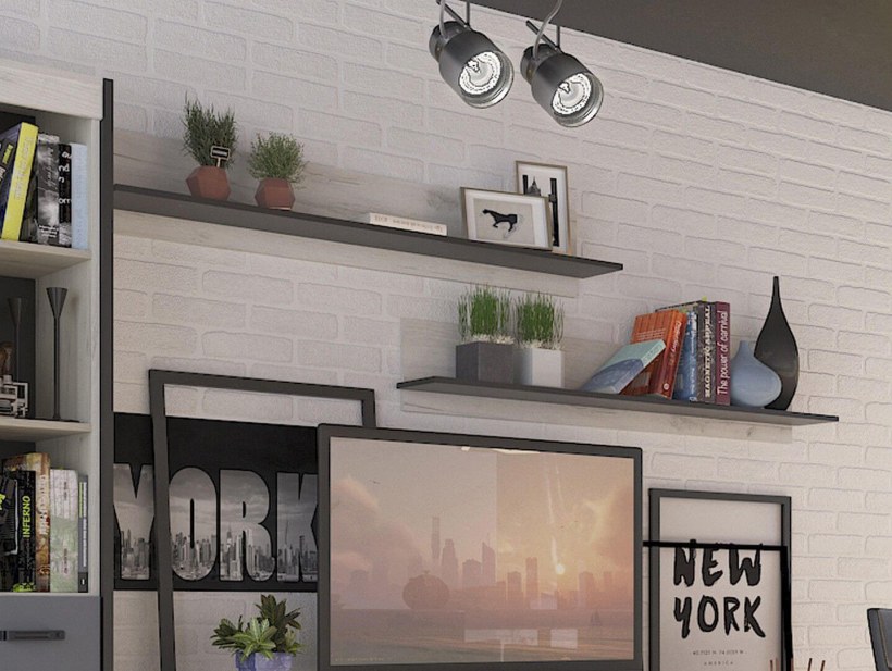 Шкаф дуб золотой Hoff