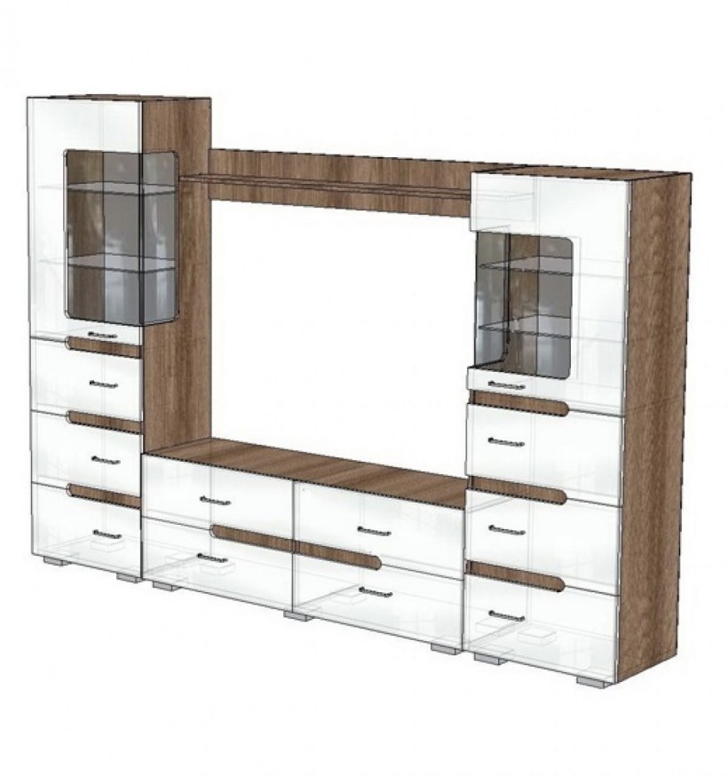 Гостиная Техно венге