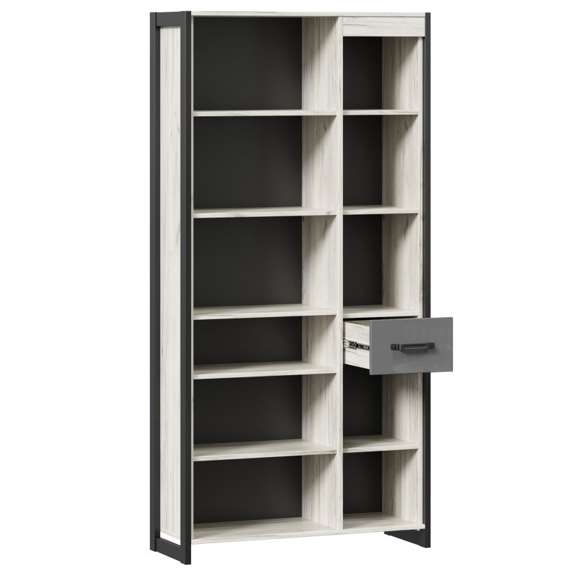 Стенка Flow белый глянец