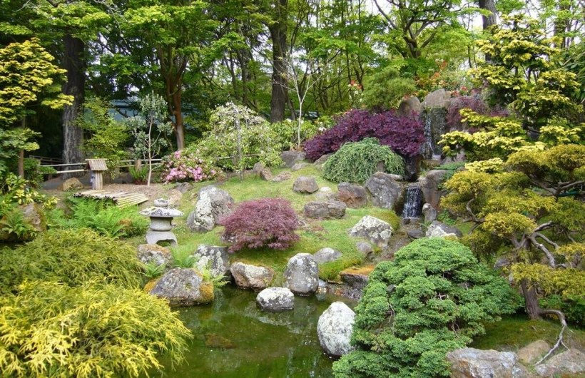 Пейзажный сад Японии