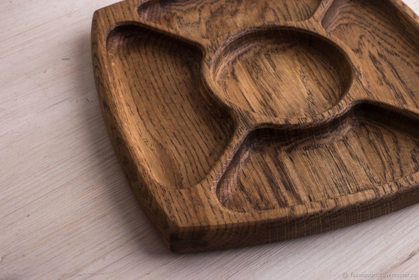 Ronik Wood менажница из дуба