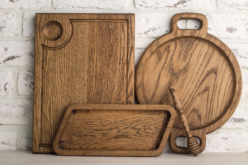 Доска разделочная деревянная