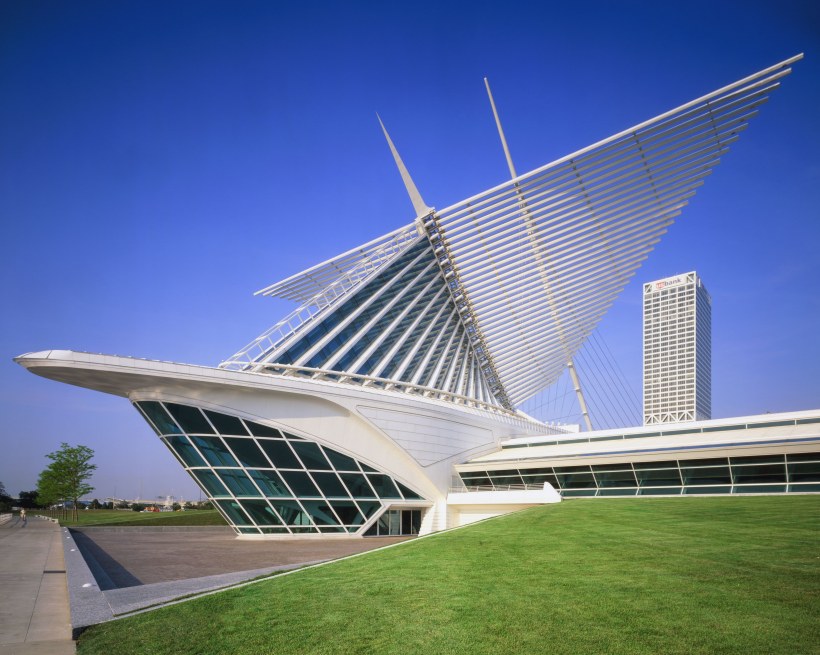 Архитектор Сантьяго Калатрава. Художественный музей Милуоки в США