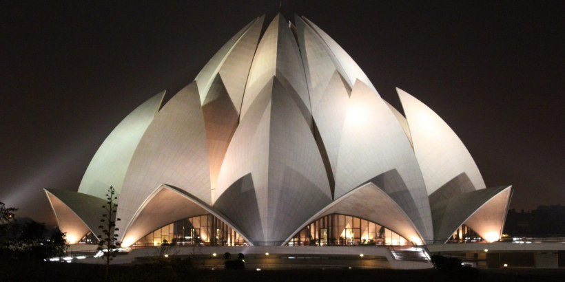 Храм лотоса в Нью-Дели, Индия