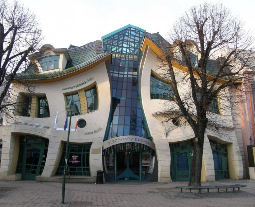 Кривой дом Сопот план