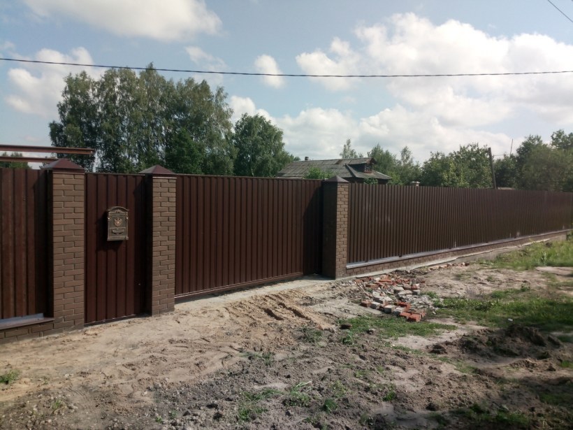 Заборы из профнастила Заборград