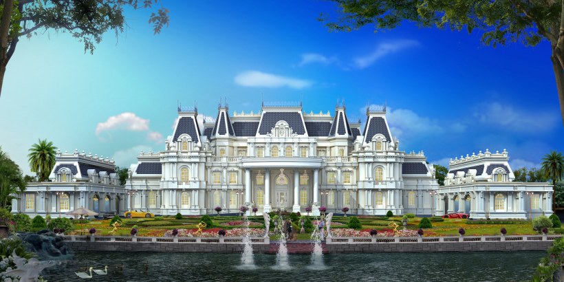 Шикарный дворец