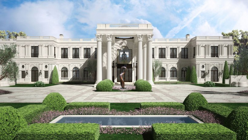 Усово дворец в классическом стиле