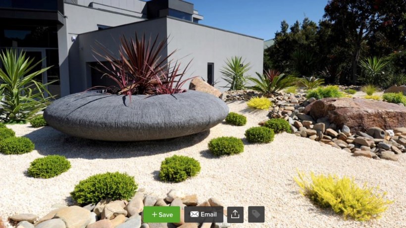 Рокарий в стиле Минимализм