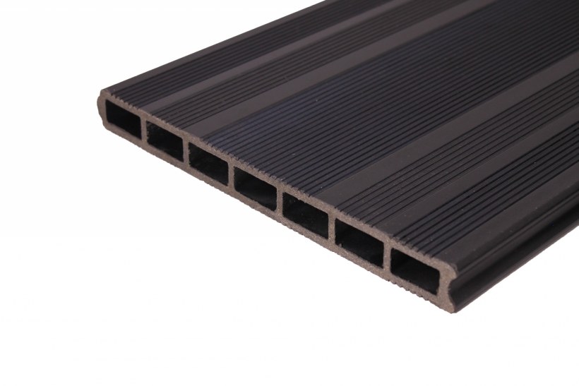 Террасная доска WOODGRAND 200*24 мм «терракот» (ДПК)