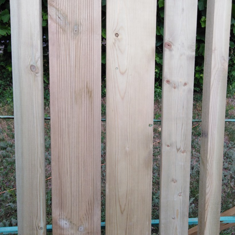 Доска штакетник импрегнированная 15х90x2000 мм хвоя