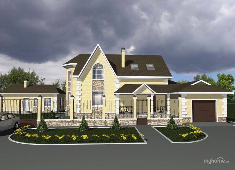 Гараж для дома отдельностоящий