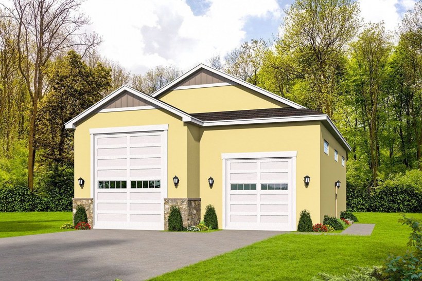 Гараж в современном стиле