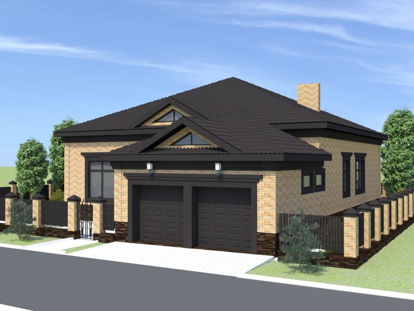 Гараж с мансардой проекты